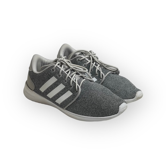 adidas ☀︎︎ Cloudfoam QT Racer Sneakers ☀︎︎ Clear Onix / Cloud White ☀︎︎ Grey 8M - Picture 9 of 16